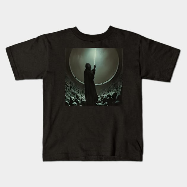 The Mirrored Gate Kids T-Shirt by Lyvershop